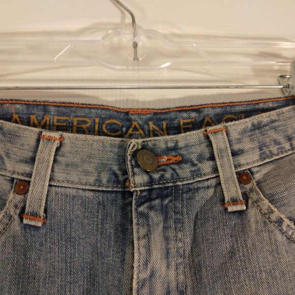 American Eagle Vintage jeans mens 31x30 blue denim boot cut light wash - Picture 9 of 9